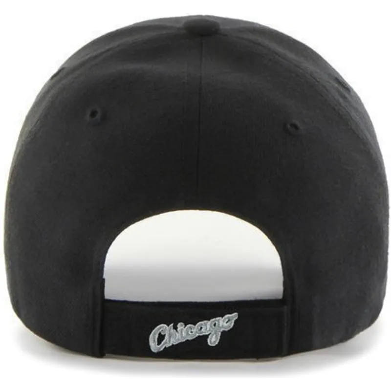 lippikset-kaareva-musta-saadettava-nauha-chicago-white-sox-mlb-47-brand lippikset-kaareva-musta-saadettava-nauha-chicago-white-sox-mlb-47-brand