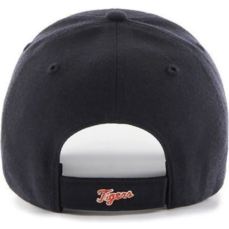 lippikset-kaareva-laivastonsininen-saadettava-nauha-detroit-tigers-mlb-47-brand