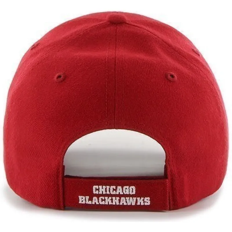 lippikset-kaareva-punainen-saadettava-nauha-chicago-blackhawks-nhl-47-brand