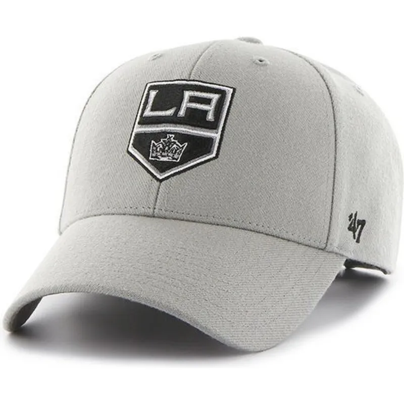 lippikset-kaareva-harmaa-saadettava-nauha-los-angeles-kings-nhl-47-brand