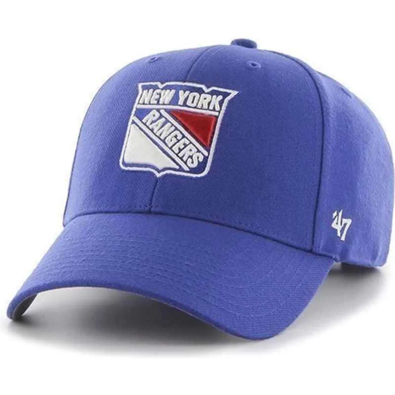 lippikset-kaareva-sininen-saadettava-nauha-new-york-rangers-nhl-47-brand