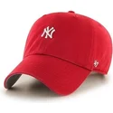 lippikset-kaareva-punainen-saadettava-nauha-new-york-yankees-mlb-47-brand