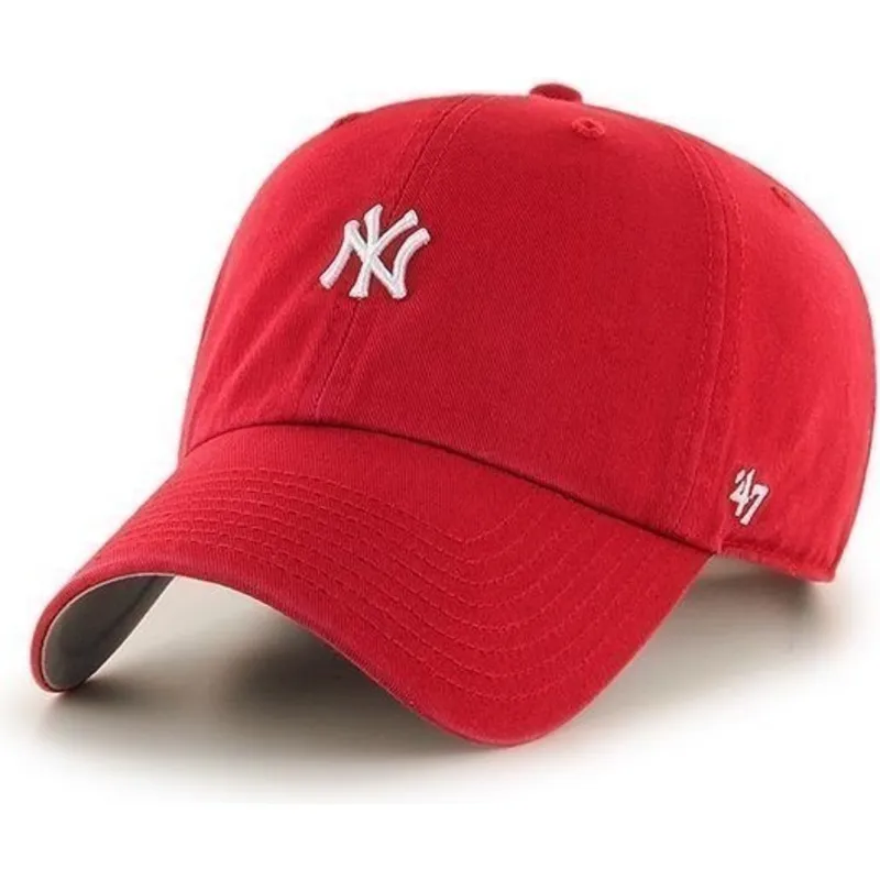 lippikset-kaareva-punainen-saadettava-nauha-new-york-yankees-mlb-47-brand