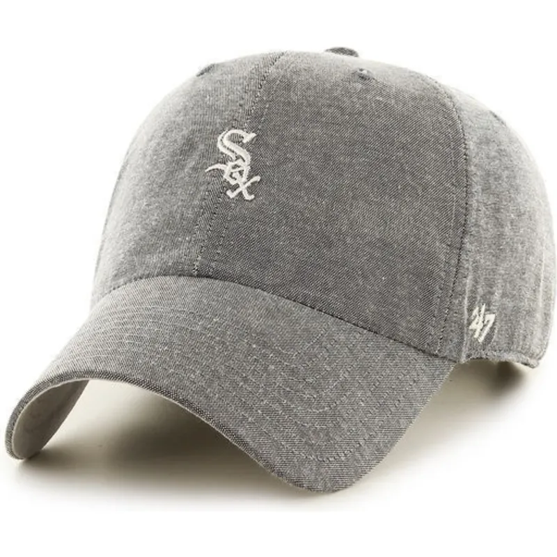 lippikset-kaareva-harmaa-saadettava-nauha-chicago-white-sox-mlb-47-brand