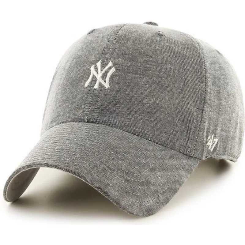 lippikset-kaareva-harmaa-saadettava-nauha-new-york-yankees-mlb-47-brand