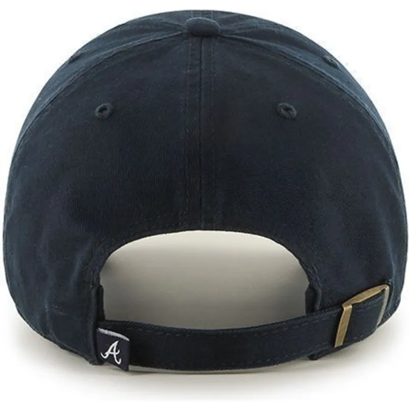 cap-kaareva-navy-blue-adjustable-strap-frontal-atlanta-braves-mlb-47-brand