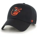 lippikset-kaareva-musta-saadettava-nauha-baltimore-orioles-mlb-47-brand