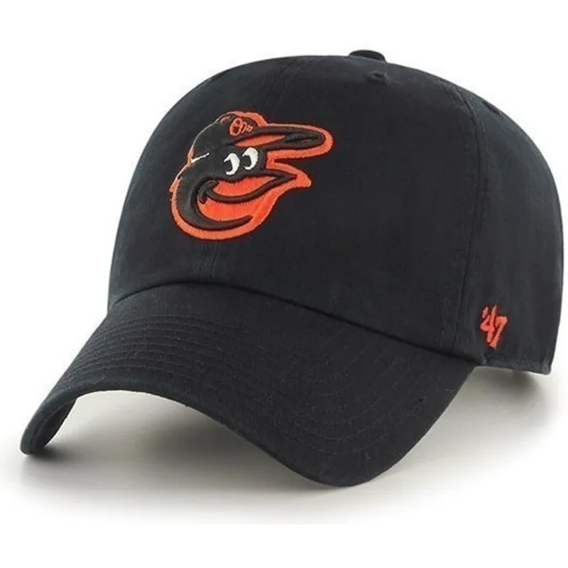 lippikset-kaareva-musta-saadettava-nauha-baltimore-orioles-mlb-47-brand