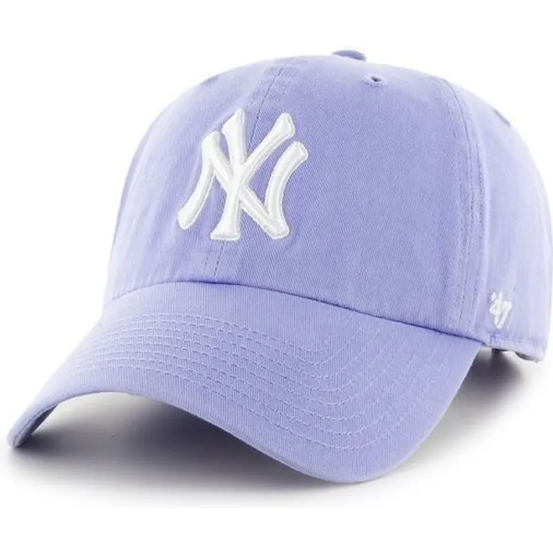 lippikset-kaareva-violetti-saadettava-nauha-new-york-yankees-mlb-47-brand