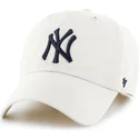 cap-kaareva-cream-adjustable-strap-frontal-grande-new-york-yankees-mlb-47-brand