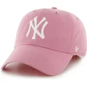 lippikset-kaareva-vaaleanpunainen-saadettava-nauha-new-york-yankees-mlb-47-brand