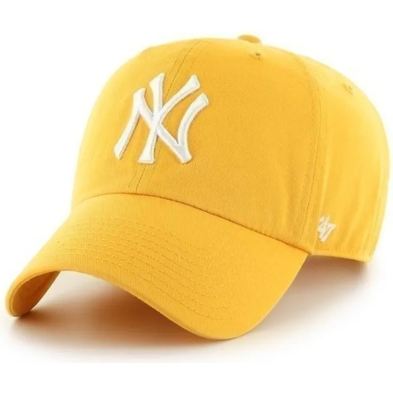 lippikset-kaareva-keltainen-saadettava-nauha-new-york-yankees-mlb-47-brand
