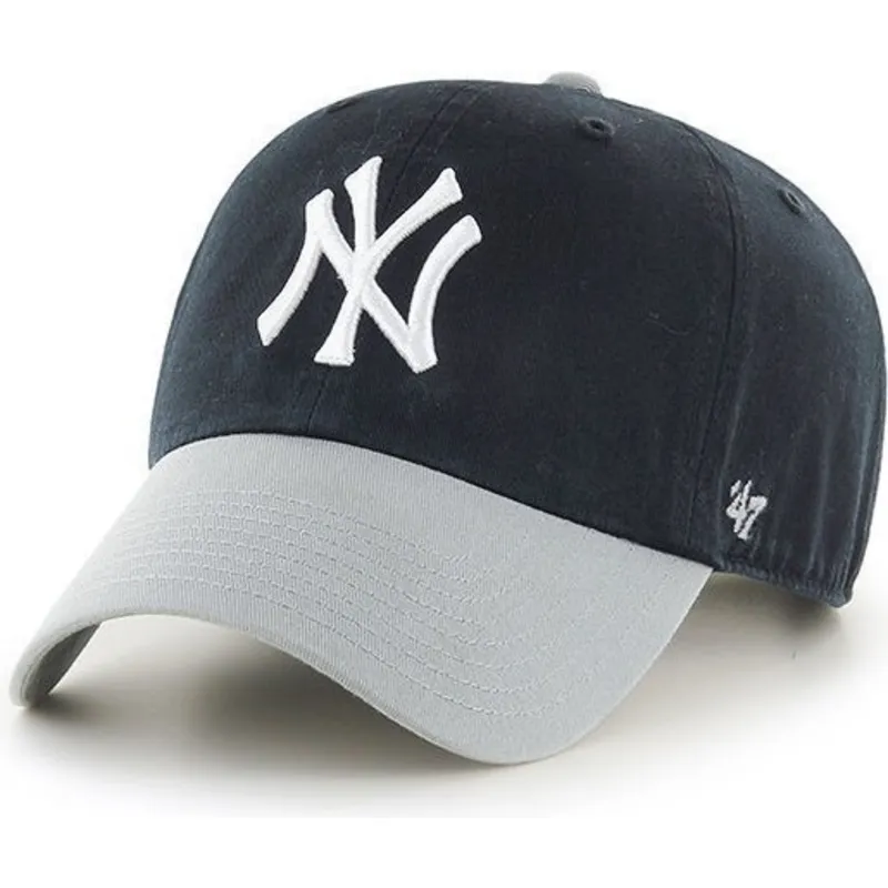 lippikset-kaareva-musta-saadettava-nauha-new-york-yankees-mlb-47-brand
