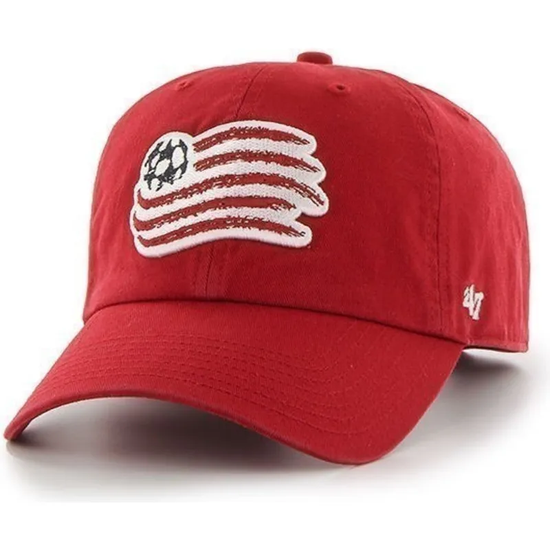 lippikset-kaareva-punainen-saadettava-nauha-new-england-revolution-fc-major-league-soccer-47-brand