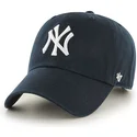 cap-kaareva-navy-blue-adjustable-strap-lapsille-new-york-yankees-mlb-47-brand