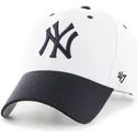 lippikset-kaareva-valkoinen-saadettava-nauha-new-york-yankees-mlb-47-brand