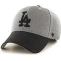lippikset-kaareva-harmaa-saadettava-nauha-los-angeles-dodgers-mlb-47-brand
