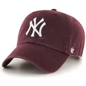 lippikset-kaareva-punainen-saadettava-nauha-new-york-yankees-mlb-47-brand