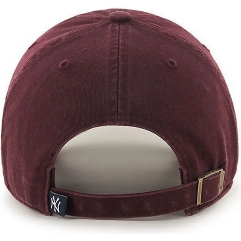 lippikset-kaareva-punainen-saadettava-nauha-new-york-yankees-mlb-47-brand
