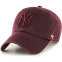 lippikset-kaareva-punainen-saadettava-nauha-new-york-yankees-mlb-47-brand