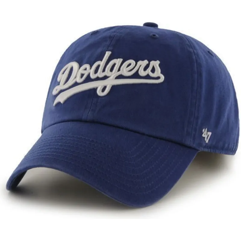 lippikset-kaareva-sininen-saadettava-nauha-letras-los-angeles-dodgers-mlb-47-brand lippikset-kaareva-sininen-saadettava-nauha-letras-los-angeles-dodgers-mlb-47-brand