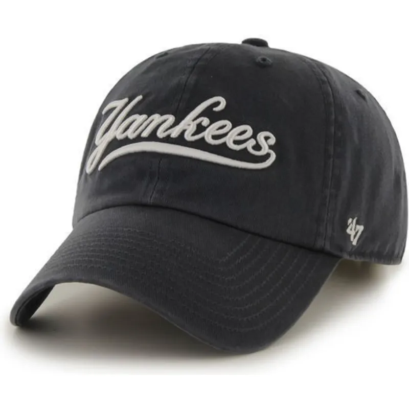 lippikset-kaareva-laivastonsininen-saadettava-nauha-letras-new-york-yankees-mlb-47-brand