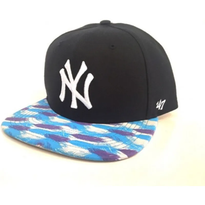 lippikset-littea-laivastonsininen-snapback-estampado-en-la-new-york-yankees-mlb-47-brand