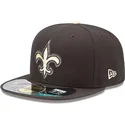 lippikset-littea-musta-istuva-59fifty-authentic-on-field-game-new-orleans-saints-nfl-new-era