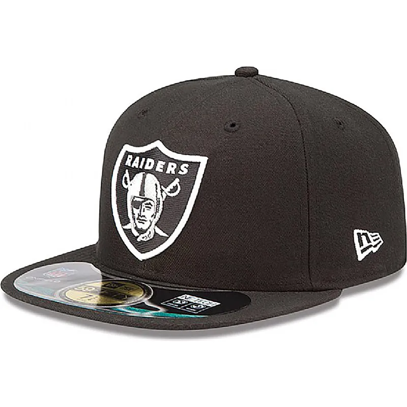 lippikset-littea-musta-istuva-59fifty-authentic-on-field-game-las-vegas-raiders-nfl-new-era