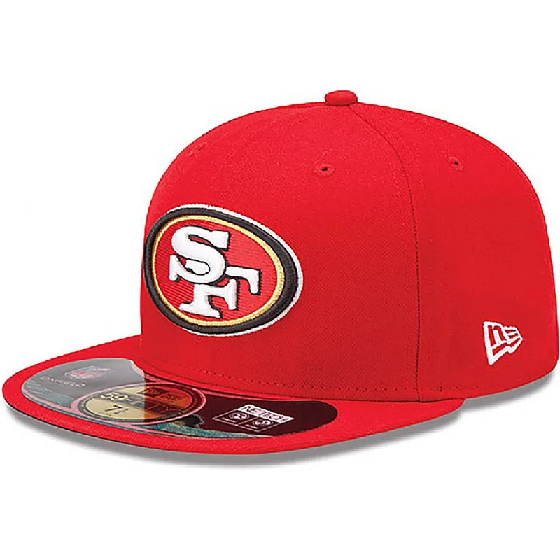 lippikset-littea-punainen-istuva-59fifty-authentic-on-field-game-san-francisco-49ers-nfl-new-era