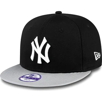 lippikset-littea-musta-snapback-lapsille-9fifty-cotton-block-new-york-yankees-mlb-new-era