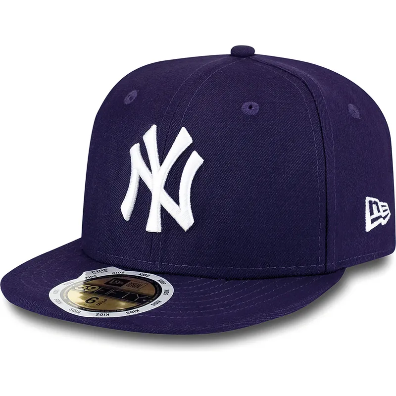 lippikset-littea-violetti-istuva-lapsille-59fifty-essential-new-york-yankees-mlb-new-era